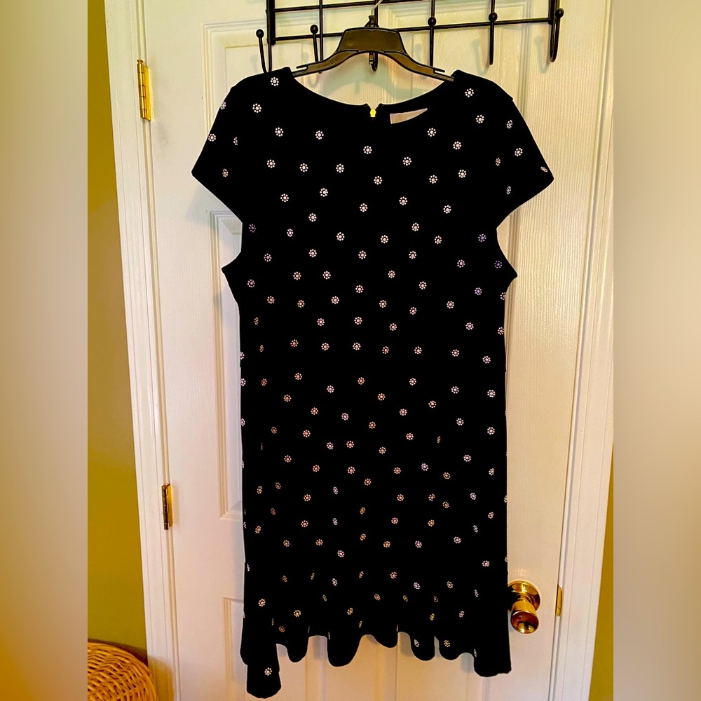 Black and white Michael by Michael Kors size 1x skater dress